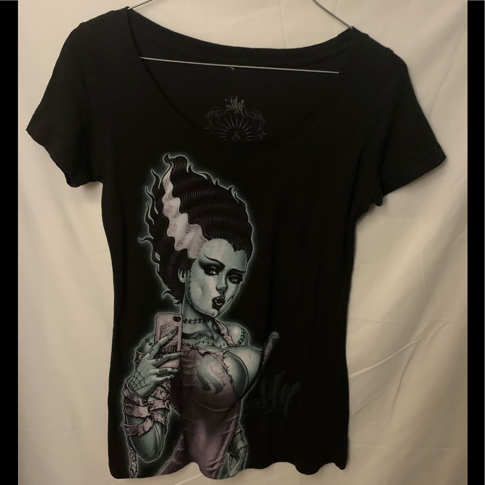 Bride of Frankenstein top.